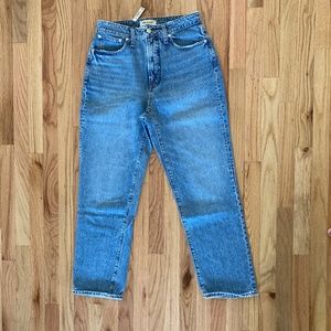 Madewell Curvy Perfect Straight Jean